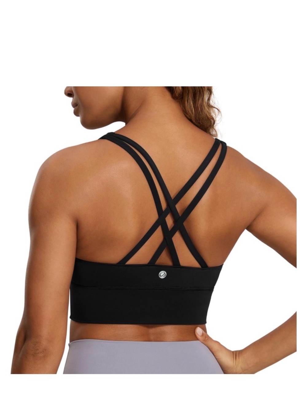 CRZ YOGA Naked Feeling Longline Sports Bras
Medium Support